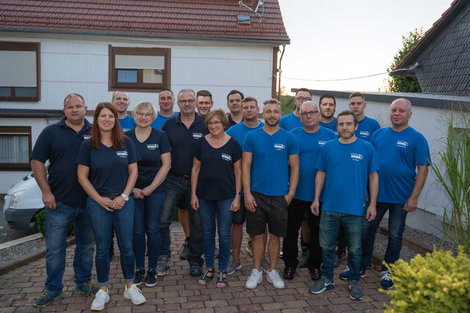 Das Elektro Weber Team